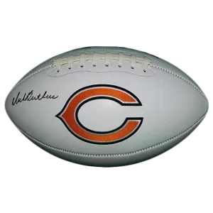 Dick Butkus Autographed Chicago Bears Logo Football (JSA)