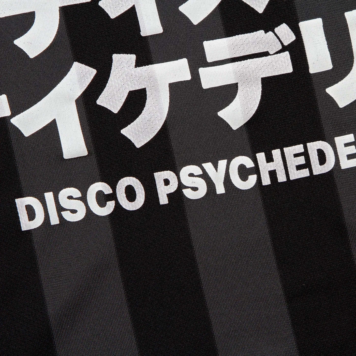 Disco Psychedelia FC Striped Division - Jersey - Black Grey