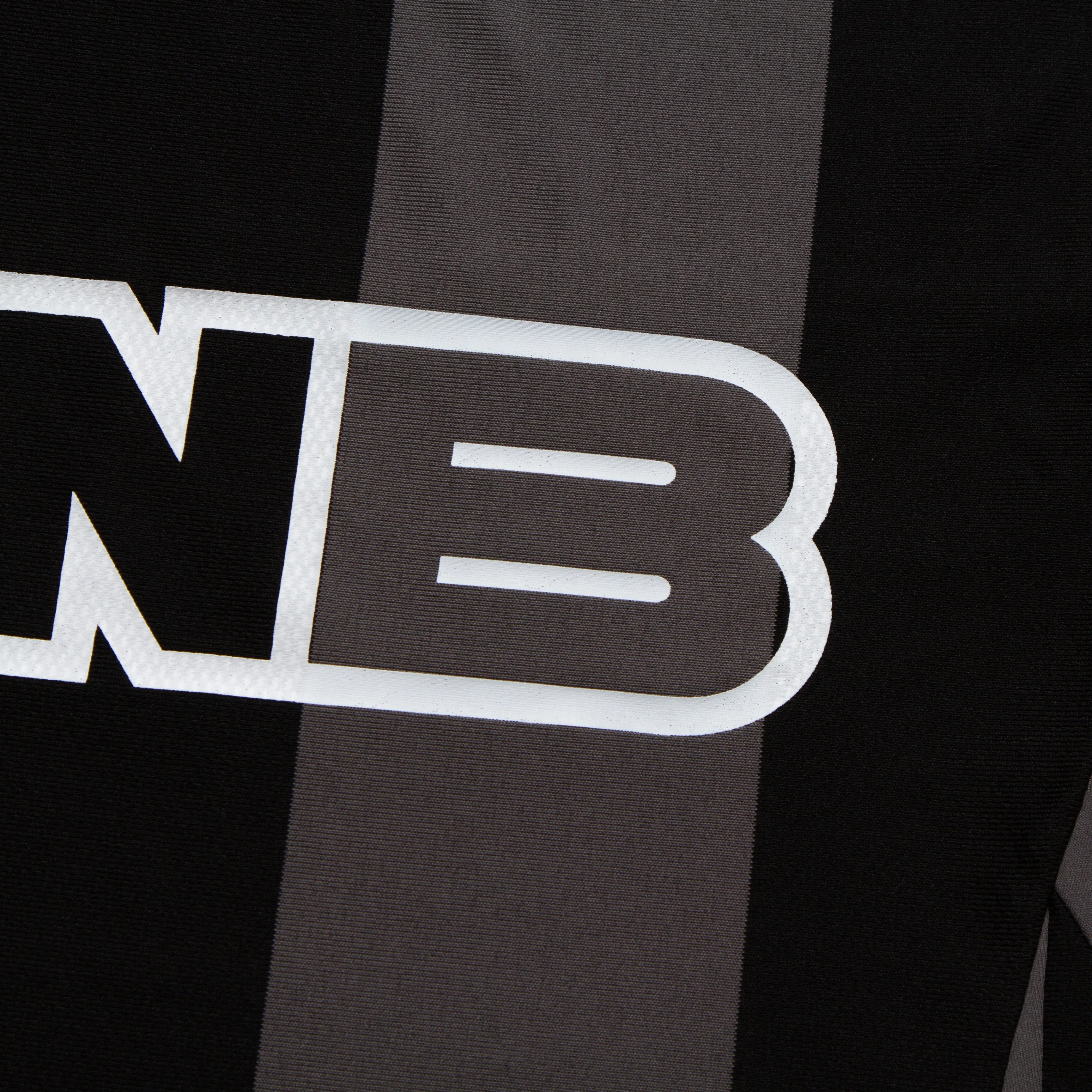 DNB FC Striped Club - Jersey - Grey/Black