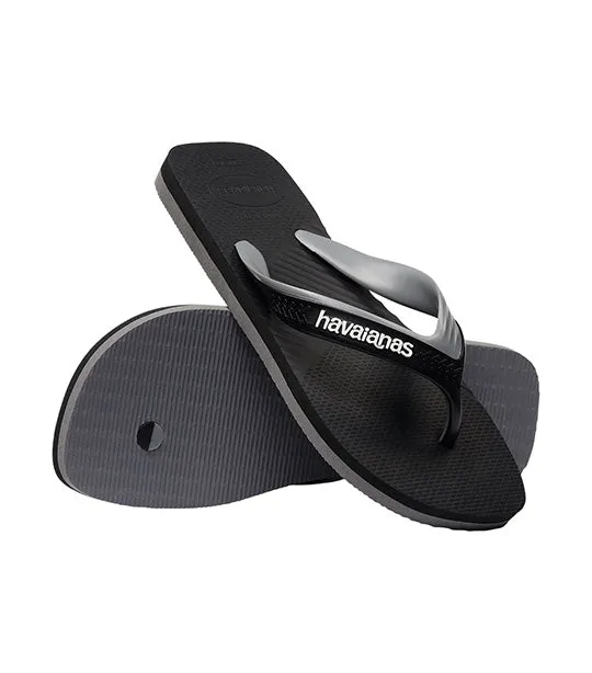 Dual Flip Flops Black/Steel Gray