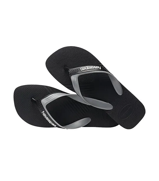 Dual Flip Flops Black/Steel Gray