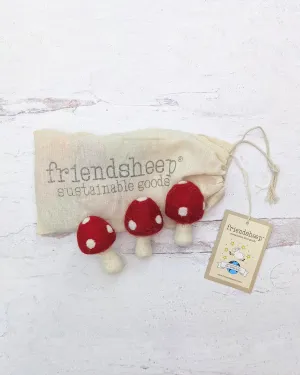 Eco Fabric Fresheners - Red Mushroom