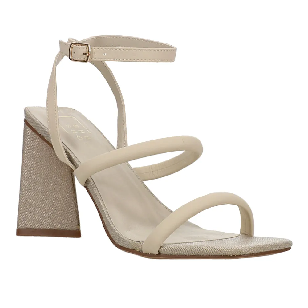 Evangeline Block Heel Sandals