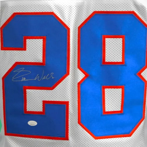 Everson Walls Autographed Pro Style Color Rush Football Jersey (JSA)