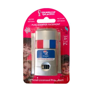 FIFA Flag Stamper Non Toxic | Flag Stamper Face paint with free removing cream - CROATIA