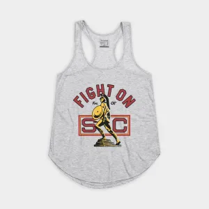 Fight On for Ol’ SC Vintage Tommy Trojan Women's Tank