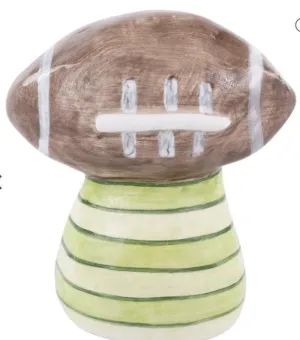 Football charcuterie board topper