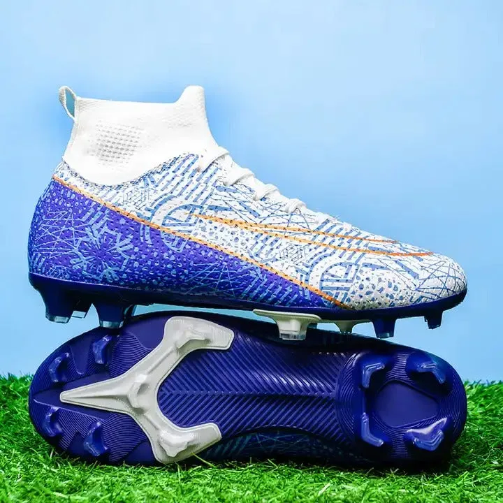 Football Cleats Professional High-Top Breathable Soccer Shoes | 23152