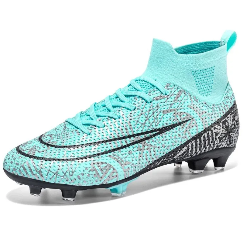 Football Cleats Professional High-Top Breathable Soccer Shoes | 23152