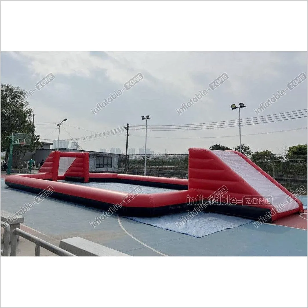 Giant Inflatable Arena Football Soap Court Outdoor Sports Games Inflatable Soccer Field For Events