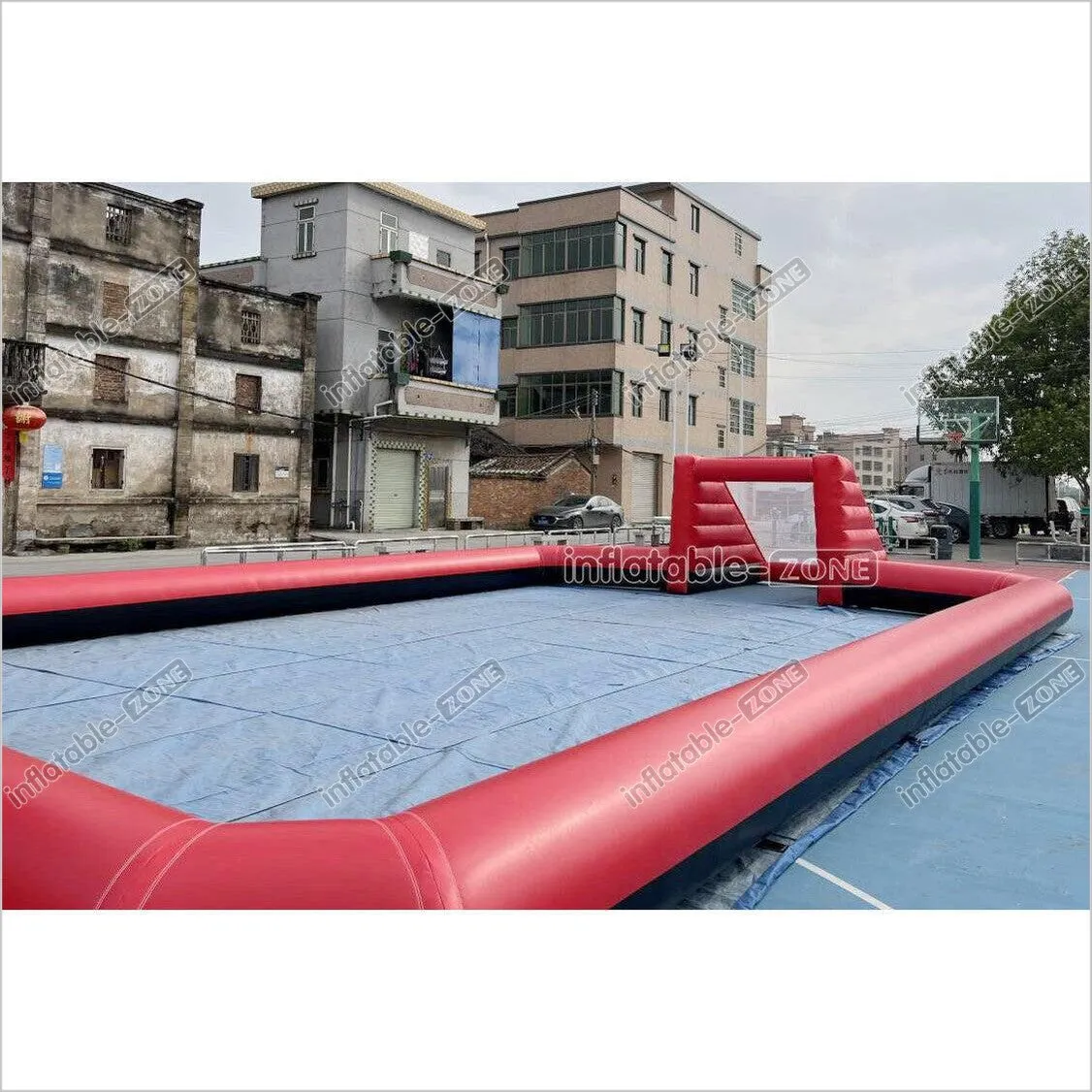 Giant Inflatable Arena Football Soap Court Outdoor Sports Games Inflatable Soccer Field For Events