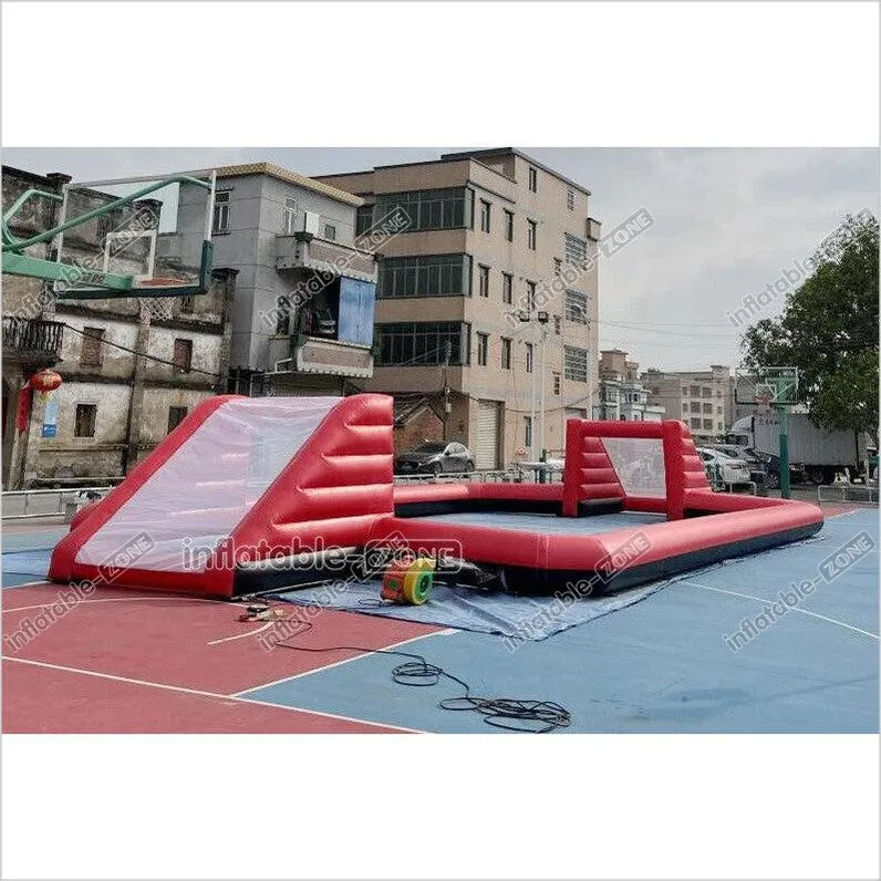 Giant Inflatable Arena Football Soap Court Outdoor Sports Games Inflatable Soccer Field For Events