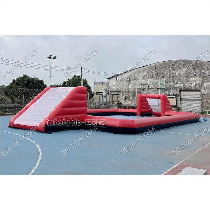 Giant Inflatable Arena Football Soap Court Outdoor Sports Games Inflatable Soccer Field For Events