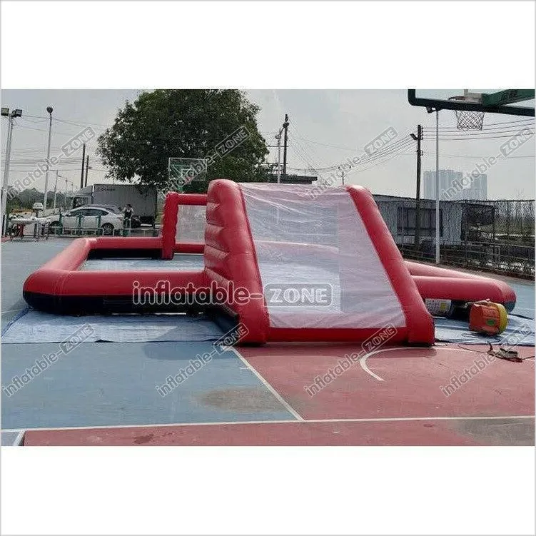 Giant Inflatable Arena Football Soap Court Outdoor Sports Games Inflatable Soccer Field For Events