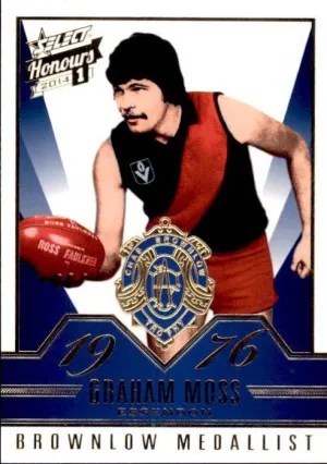 Graham Moss, Brownlow Gallery, 2014 Select AFL Honours 1