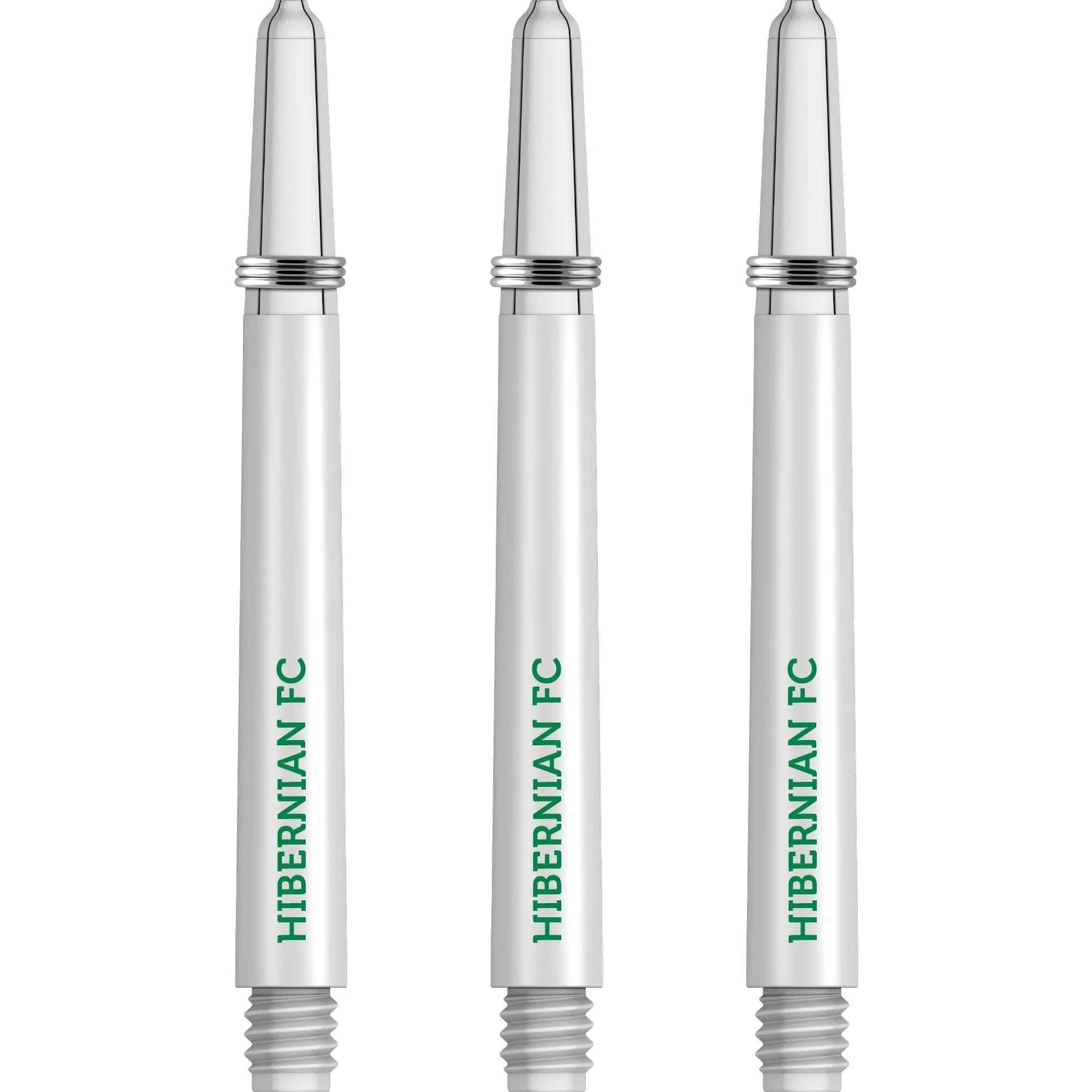 Hibernian FC - Official Licensed - Nylon Stems - Dart Shafts with Springs - White