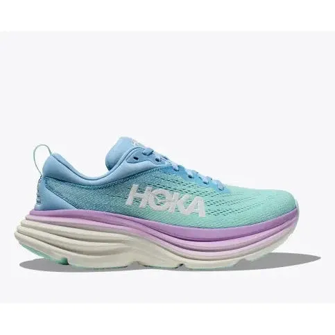 Hoka Women's Bondi 8 (Airy Blue / Sunlit Ocean)