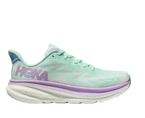 HOKA Women's Clifton 9 Sneaker - Sunlit Ocean/Lilac Mist