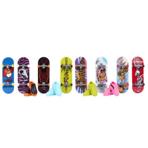 Hot Wheels Skate 8-Pack Bundle Of Tony Hawk-themed Fingerboards And Shoes