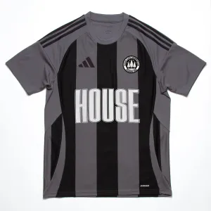 House FC Striped Club - Jersey - Grey/Black