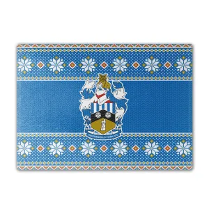 Huddersfield Knitted Christmas Chopping Board