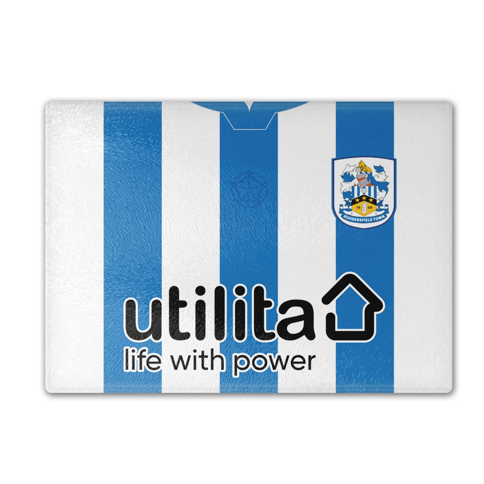 Huddersfield Town 21/22 Home Chopping Board