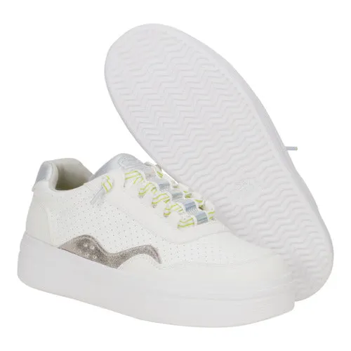 Hudson Lift Sport Shimmer - White/Dawn Blue