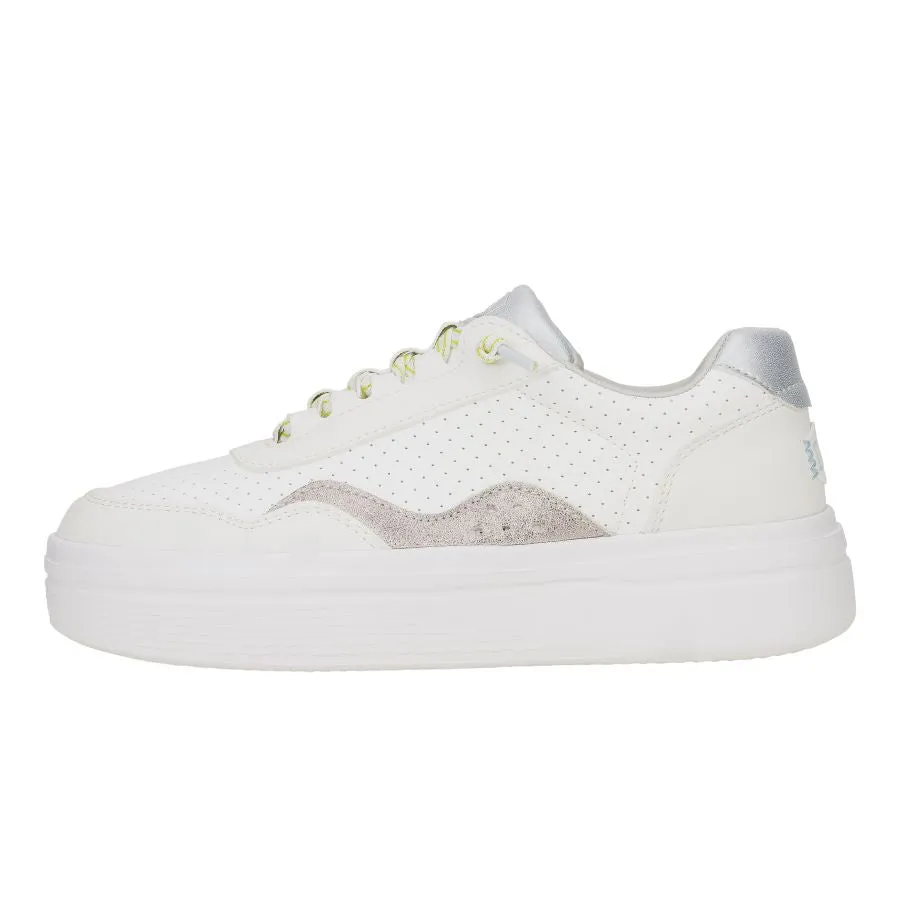 Hudson Lift Sport Shimmer - White/Dawn Blue