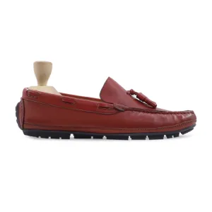 Iguazu - Men's Oxblood Calf Leather Driver Shoe