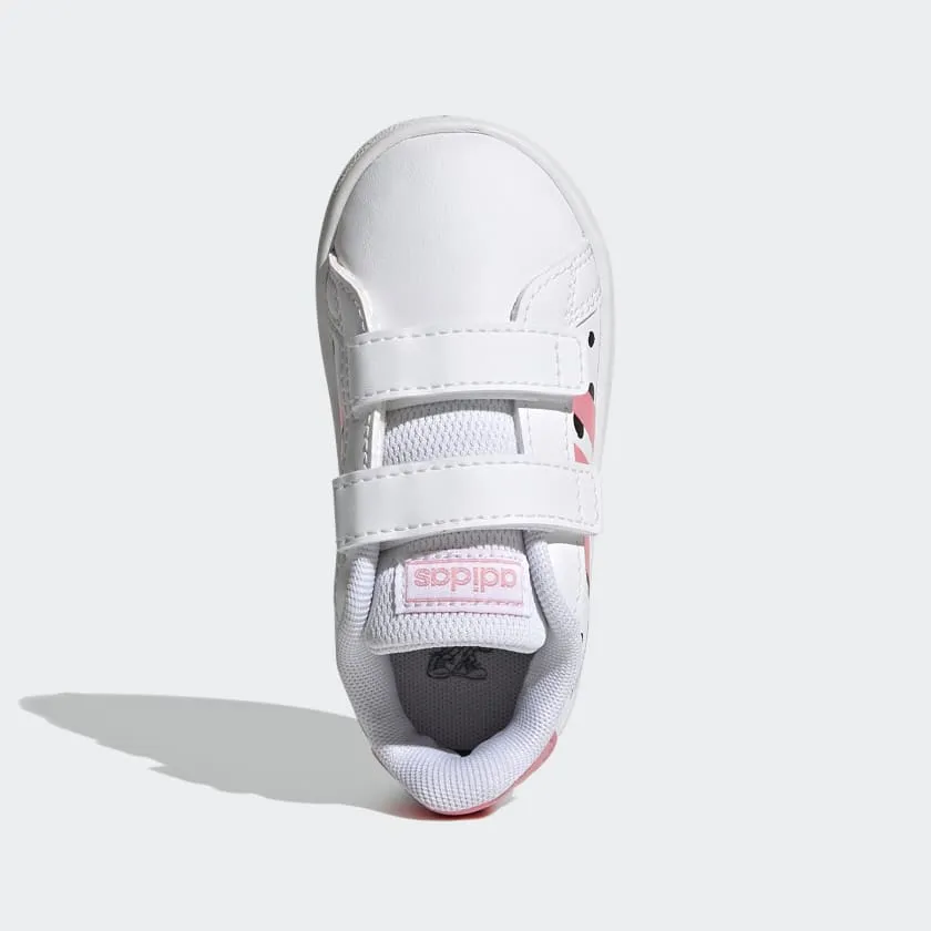 INFANT ADIDAS GRAND COURT I - Cloud White / Super Pop / Core Black