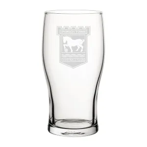 Ipswich Town Engraved Pint Glass