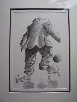 It's Mine Original Sketch by Alexander Millar SOLD