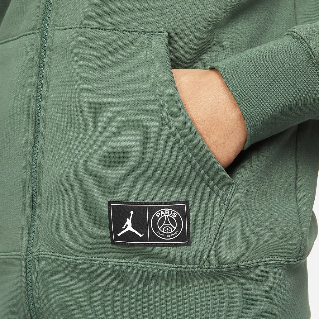 JORDAN PSG FULL ZIP HOODIE - NOBLE GREEN