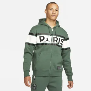 JORDAN PSG FULL ZIP HOODIE - NOBLE GREEN