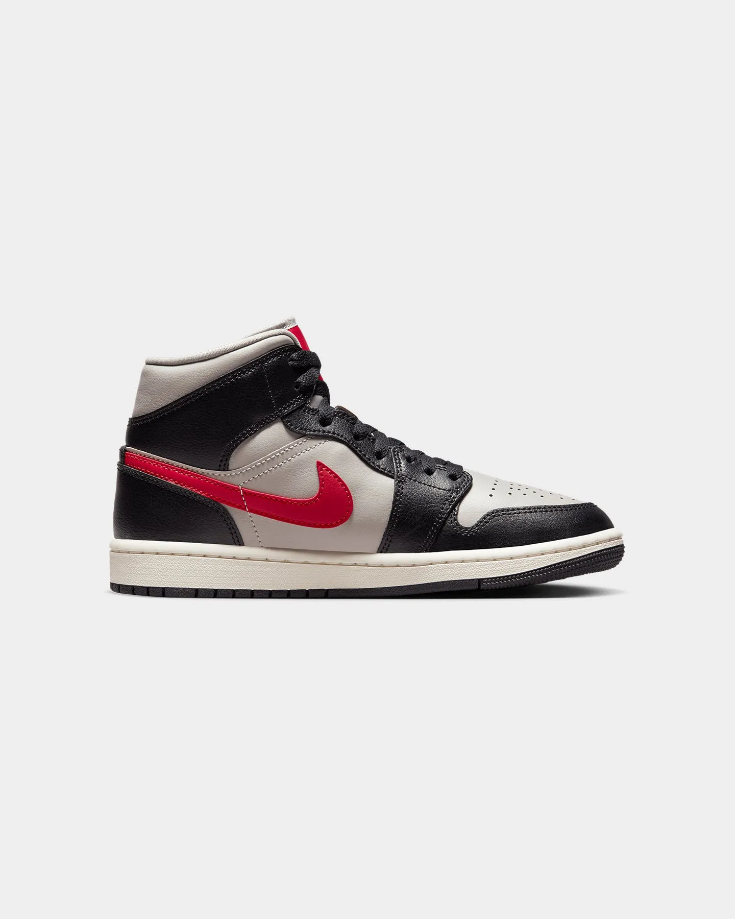 Jordan Women's Air Jordan 1 Mid Black/Gym Red