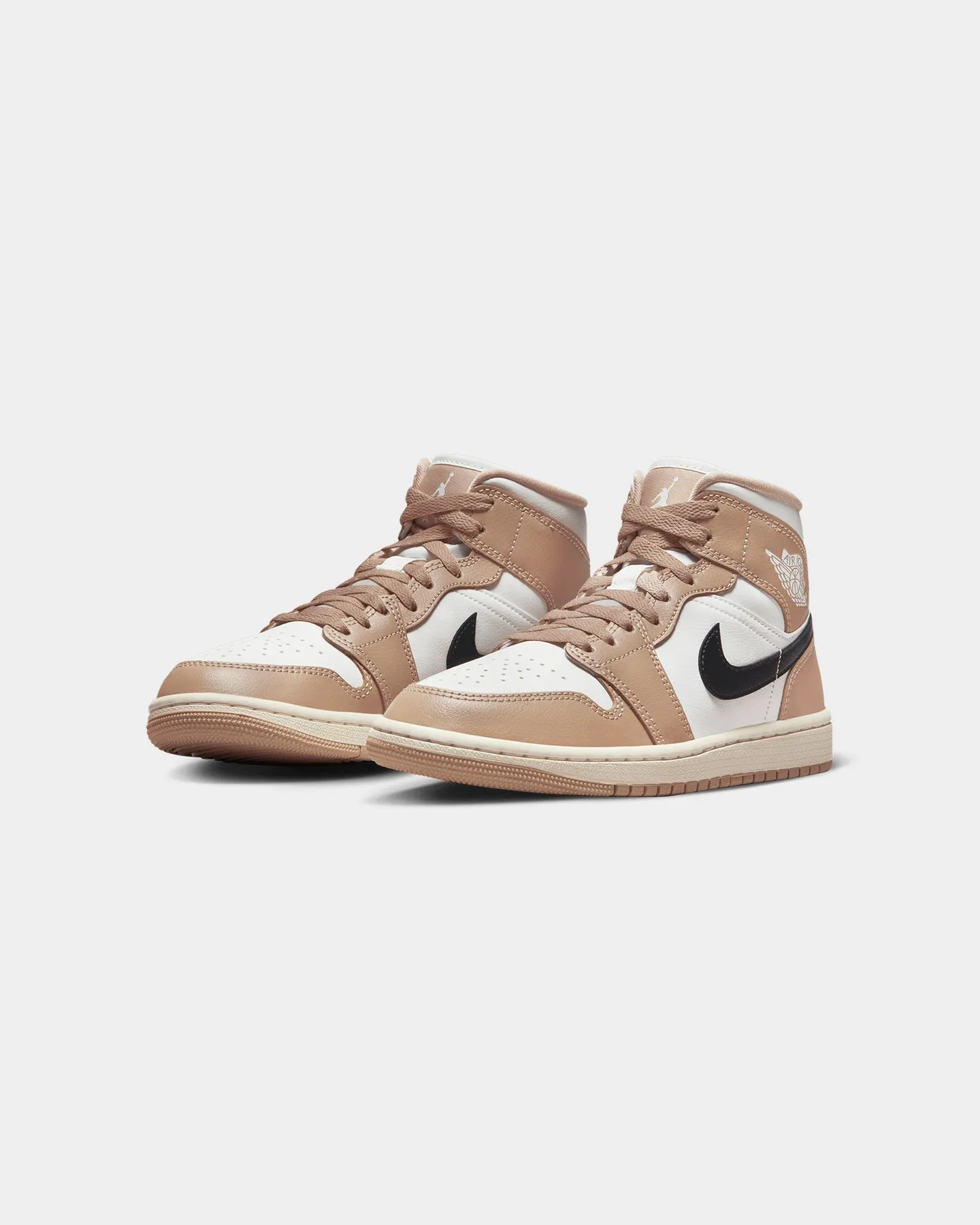 Jordan Women's Air Jordan 1 Mid Sail/Black-Desert