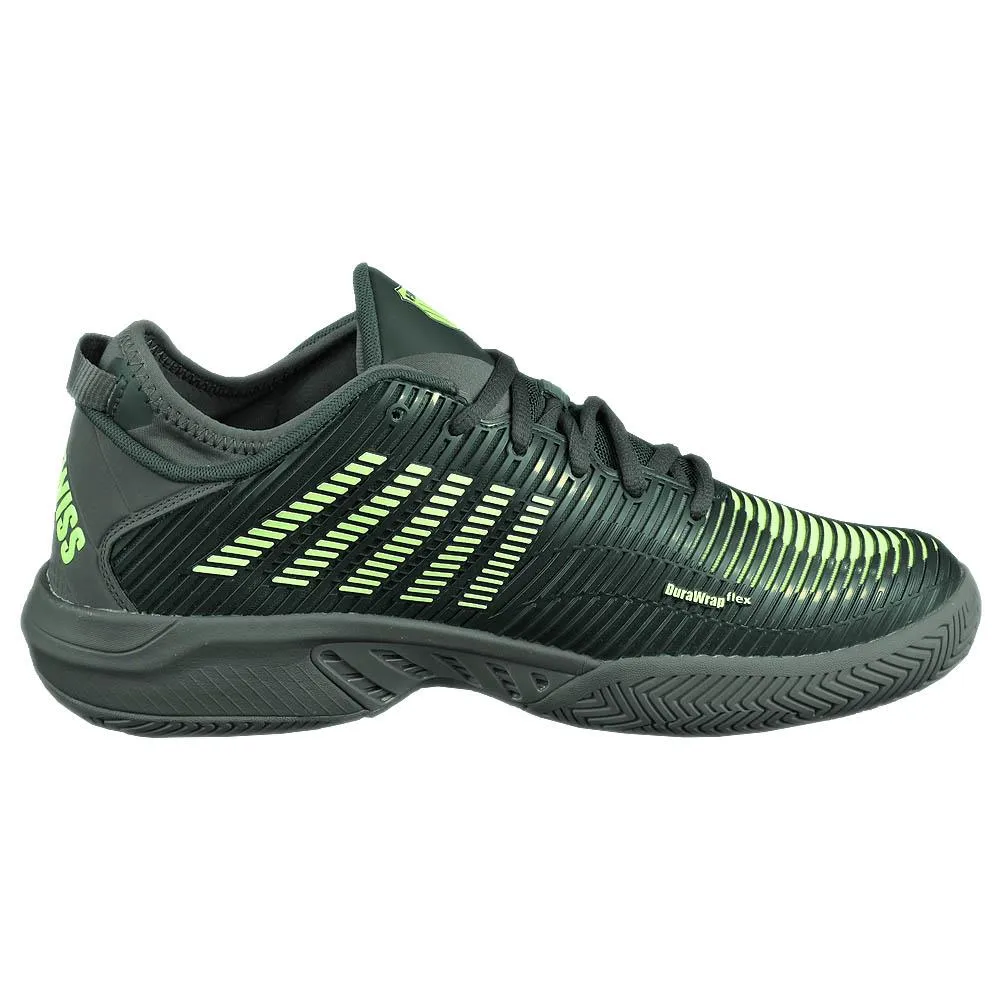 K-Swiss Men's Hypercourt Supreme - Urban Chic/Soft Neon Green