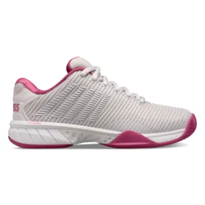 K-Swiss Women's Hypercourt Express 2 Tennis Shoes Nimbus Cloud and Cactus Flower