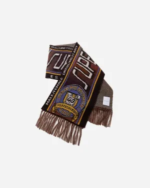 KASURI JACQUARD FOOTBALL SCARF .10【GARNET】