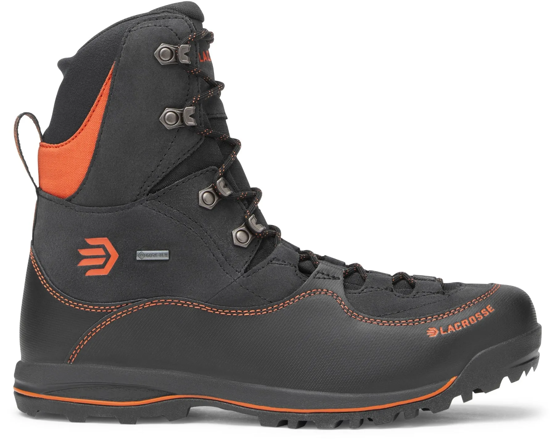 LaCrosse Men's Ursa ES Black/Orange GTX Hunting Boots 533700