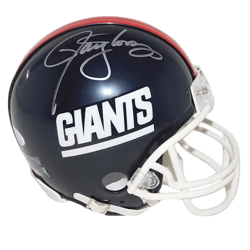 Lawrence Taylor New York Giants Autographed Full Size Replica Football Helmet Blue (JSA)