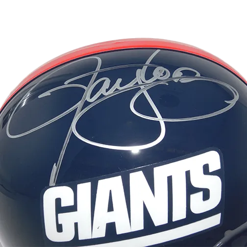 Lawrence Taylor New York Giants Autographed Full Size Replica Football Helmet Blue (JSA)