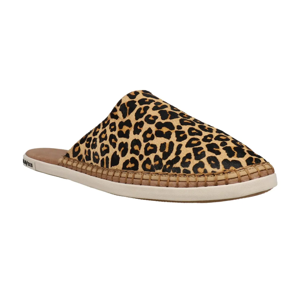 Lido Slide Leopard Mules