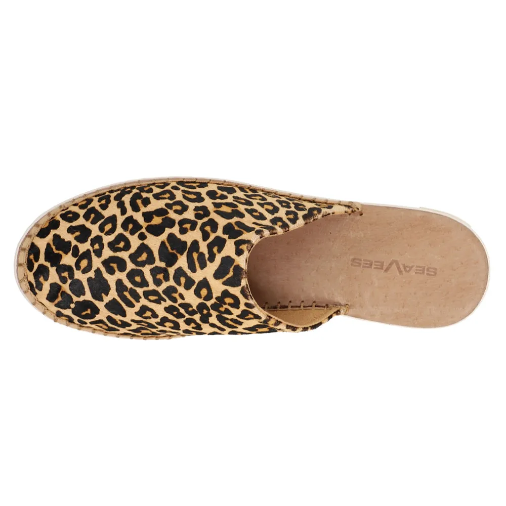 Lido Slide Leopard Mules