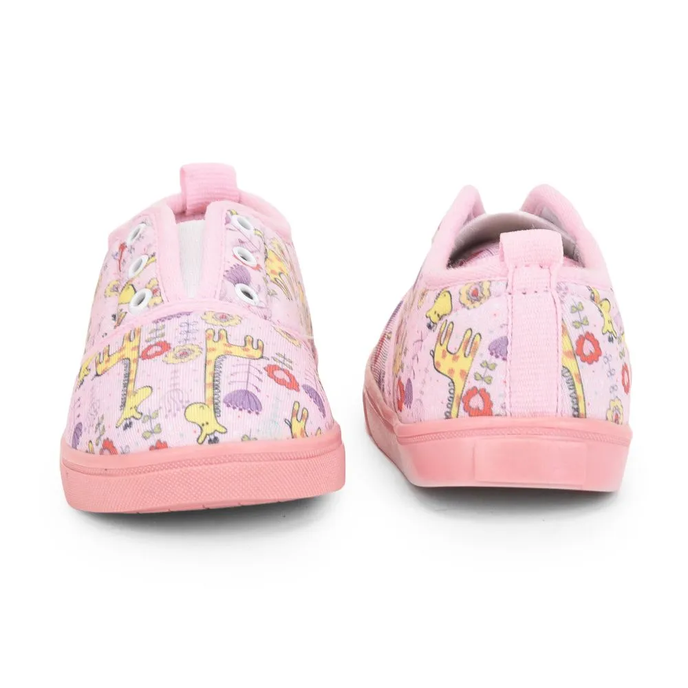 Lucy & Luke (Pink) Casual Lacing Shoes For Kids Mint-3 By Liberty