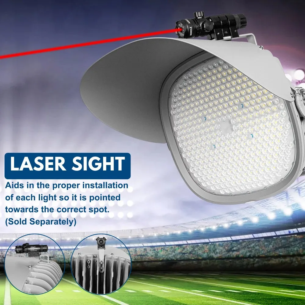 LYRA LED Stadium Light -  680W - 102,000lm - 5700K - 200-480V - 2000W Equal - 10 Year Warranty