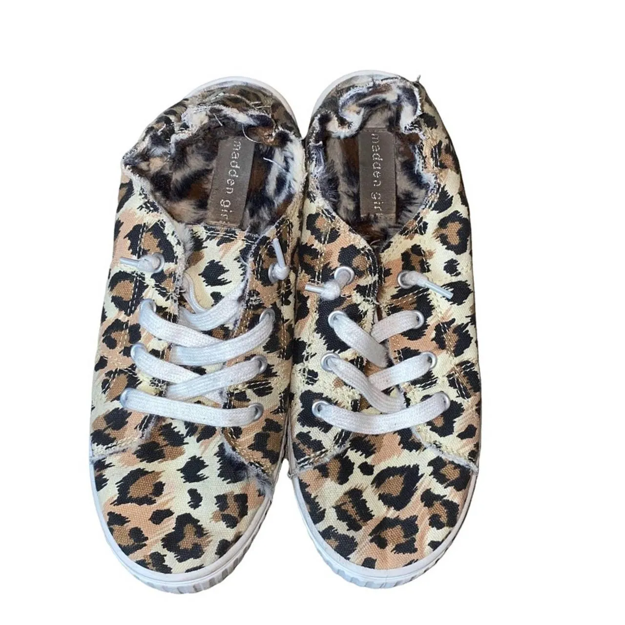 Madden girl Women's Marisa-F Faux-Fur Sneakers