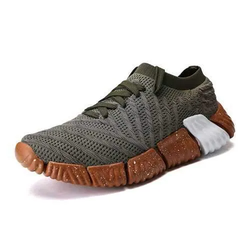 Men Soft Sole Breathable Mesh Sneakers Casual Sports Shoes