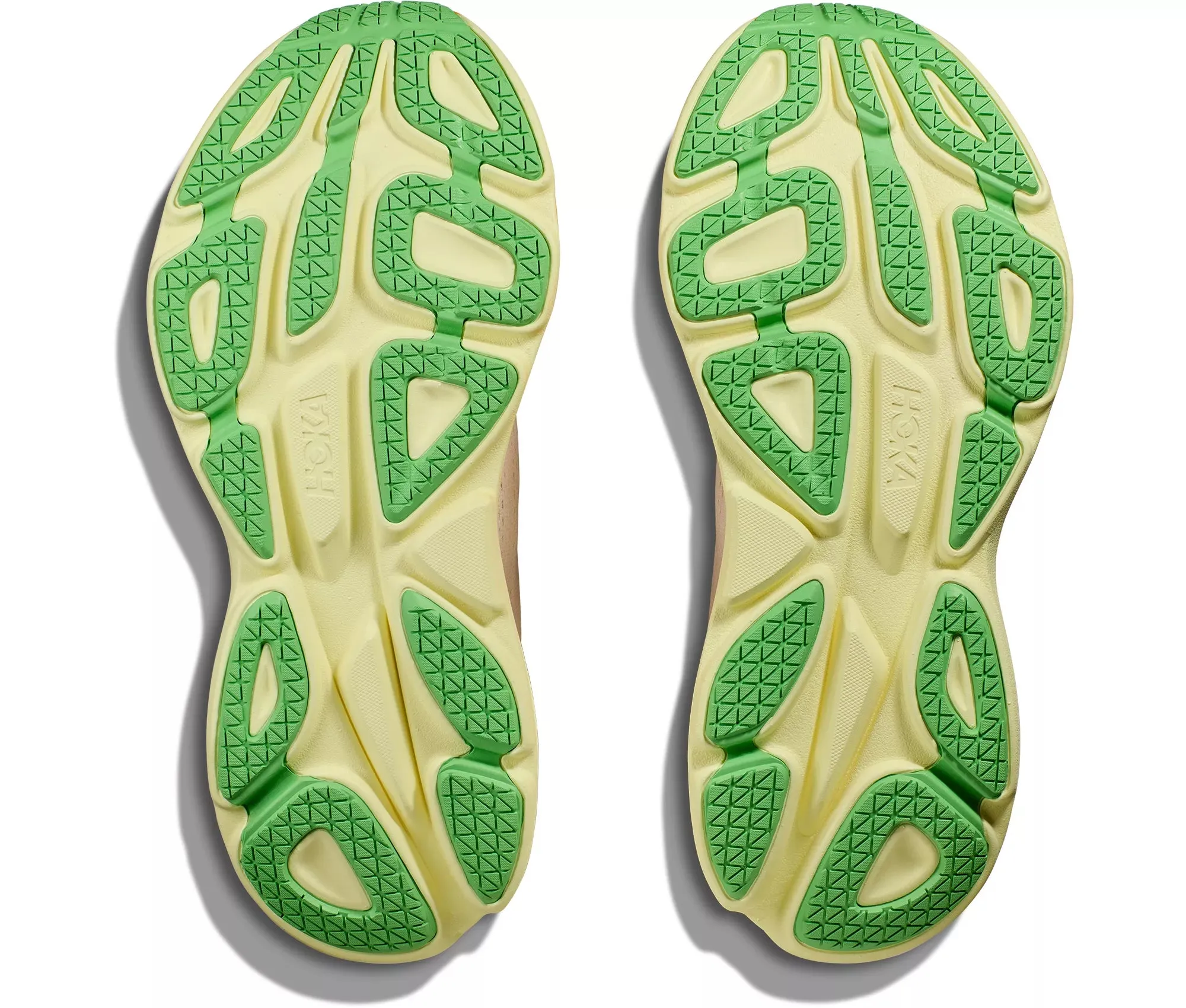 MEN'S HOKA BONDI 8 | BLANC DE BLANC / SOLAR FLARE