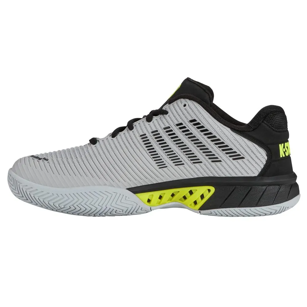 Men`s Hypercourt Express 2 Tennis Shoes Micro Chip and Black